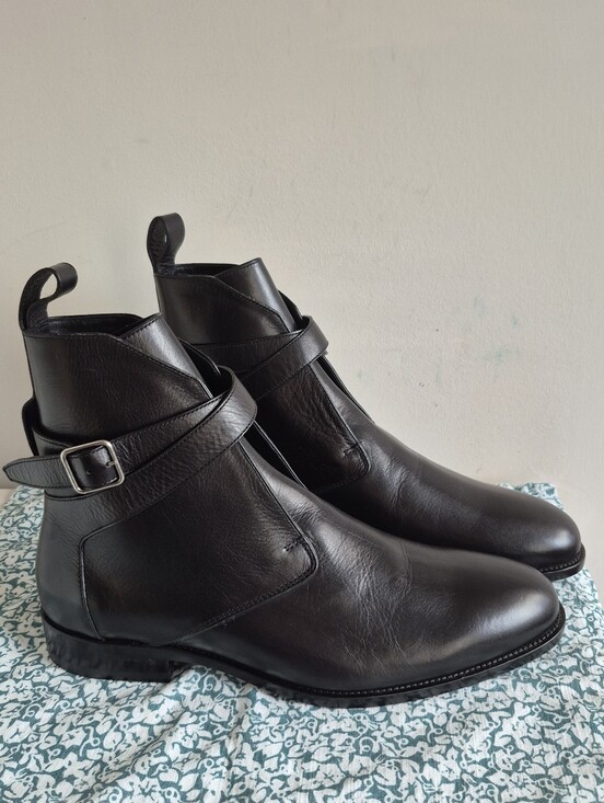 NEW! SAINT LAURENT Leather Boots / US Size 10 main image 15
